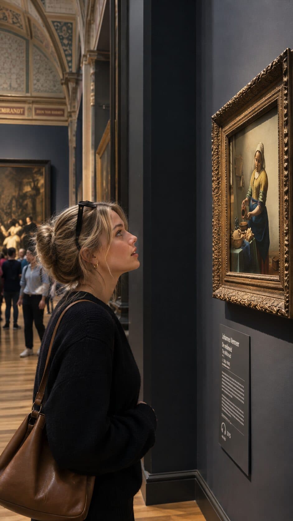 Kate at the Rijksmuseum